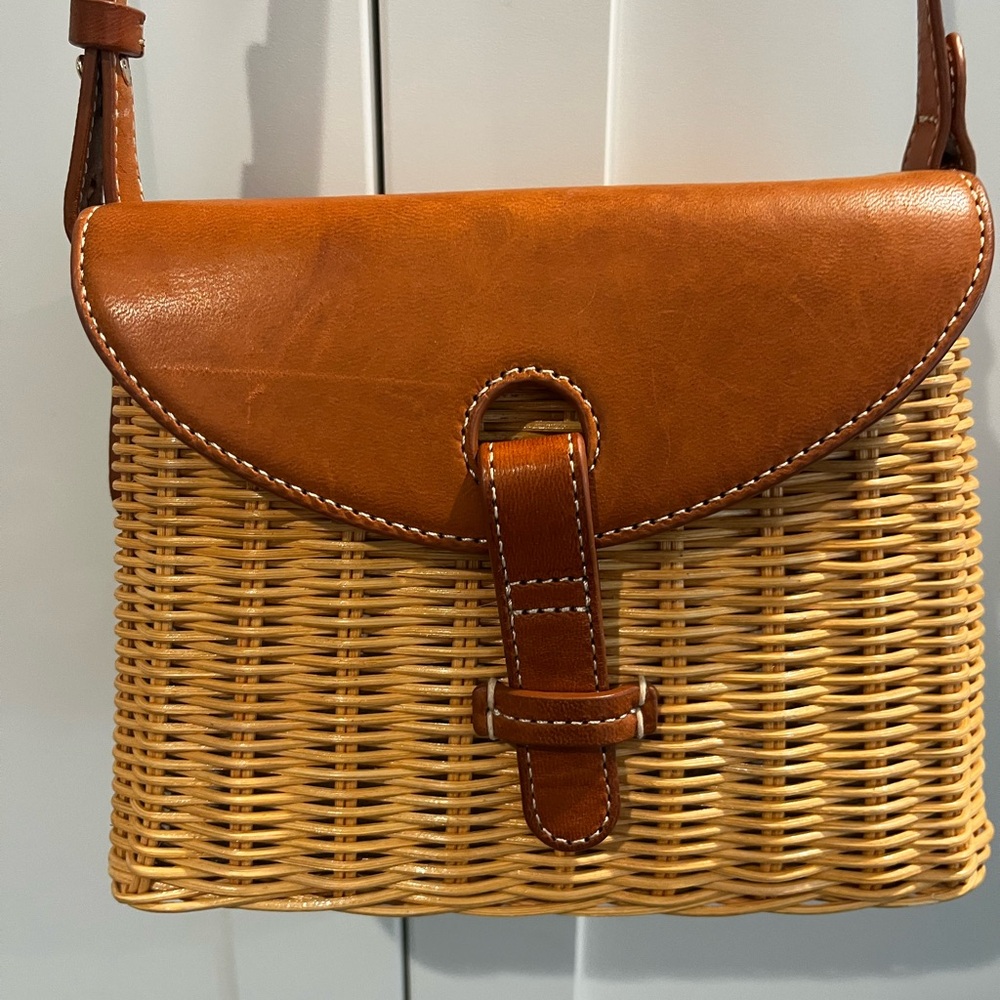 Wicker Purse-J McLaughlin